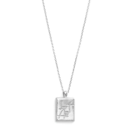 Love All Religious Etched Necklace