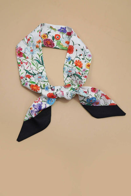 PAÑUELO DE COLLAR CON BUFANDA DE SARGA FINA Y SUAVE Y SEDOSA