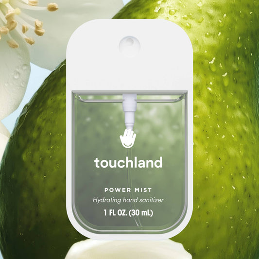 Touchland - Desinfectante de manos hidratante en spray con aroma a agua de lluvia