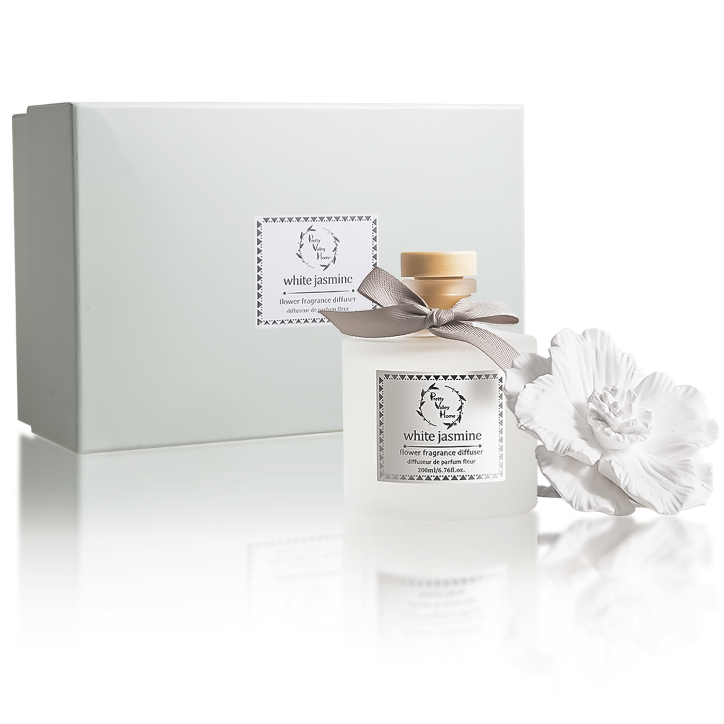 Diffuser Sets Marigold Ceramic Flower - Jasmine