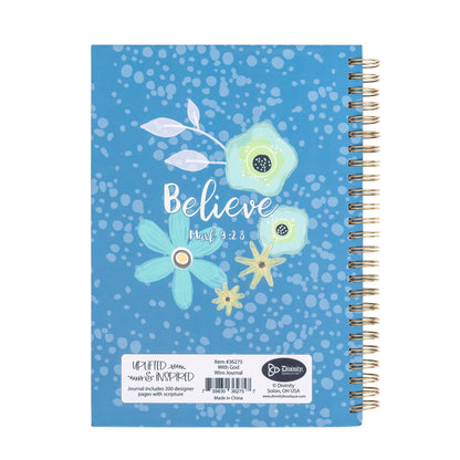 Divinity Boutique - Scripture Wiro Journal: With God, Matthew 19:26