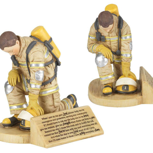 Figurine Fire Fighter's Prayer