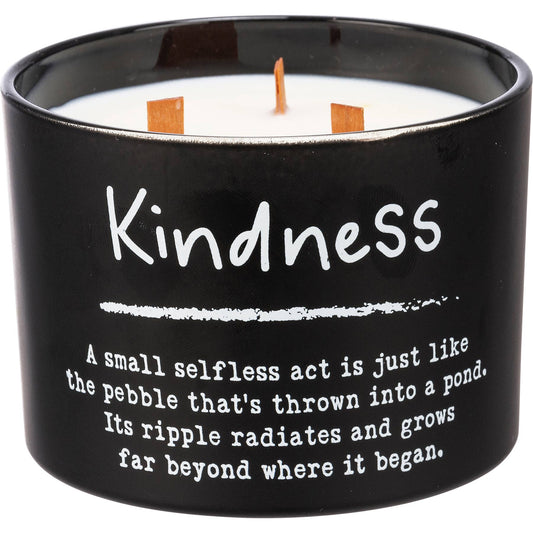 Kindness Poetry Candle