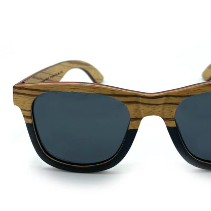 Oliver y el mar - Gafas de sol de madera polarizadas / Cape Charles