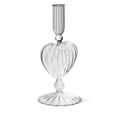 Heart Taper Holder-8"H
