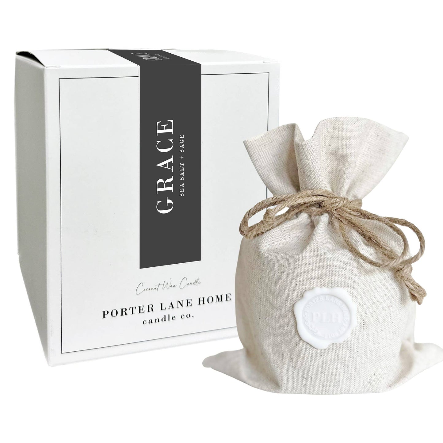 GRACE | Sea Salt + Sage Candle | Signature Collection