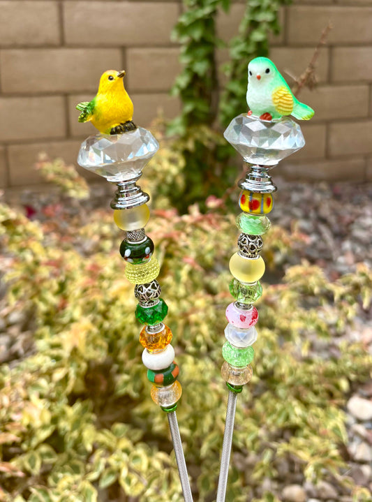 Small Bird Garden and Plant Stake -Assorted -Sold separately