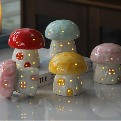 Ceramic Mushroom Decor-assorted-sold separately