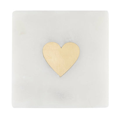 Santa Barbara Design Studio by Creative Brands - Marble Coasters - Hearts