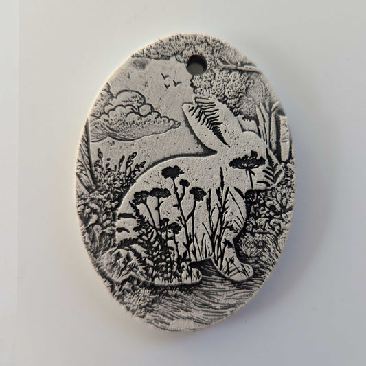Pottery Ornament - Rabbit