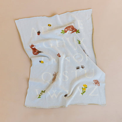 ABC Blanket Hat Teether Gift Set- Newborn Fox Acorn