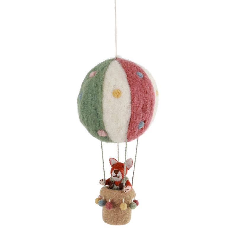 Gry and Sif - Hot Air Balloon w/Fox in Green Pants