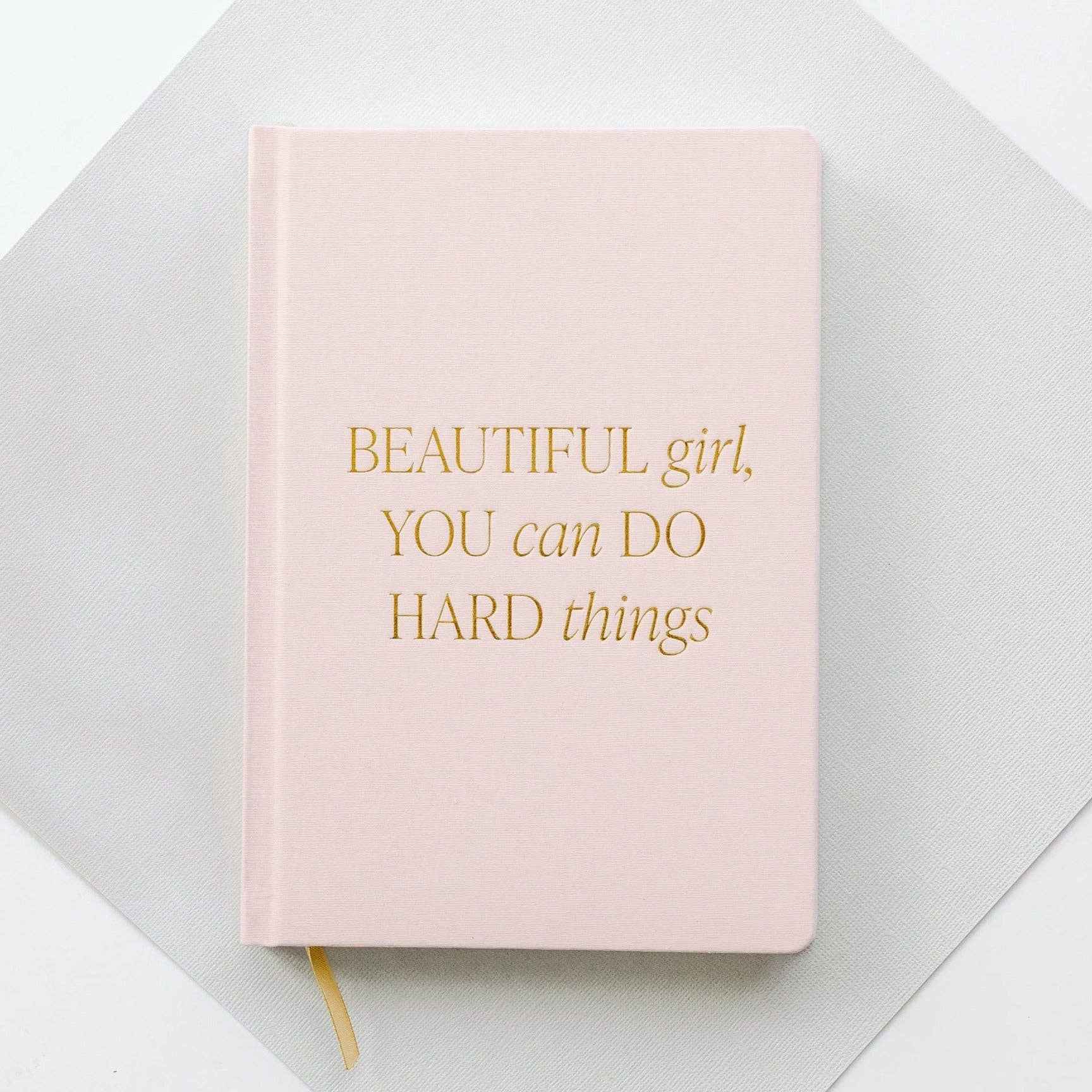 Sweet Water Decor - Beautiful Girl Fabric Journal - Home Decor & Gifts