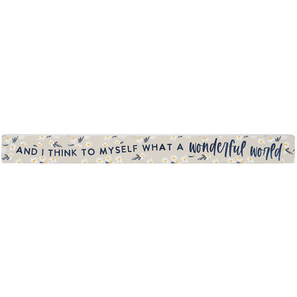 Wonderful World Daisy - Talking Sticks Sign