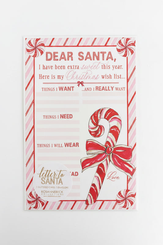 Carta a Santa He sido Extra Dulce