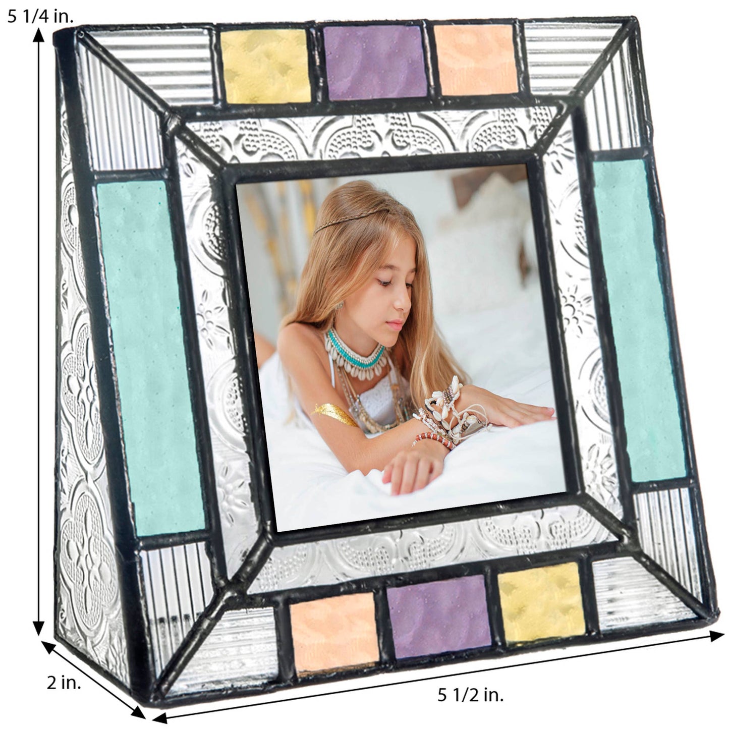 Picture Frames - Colorful Stained Glass