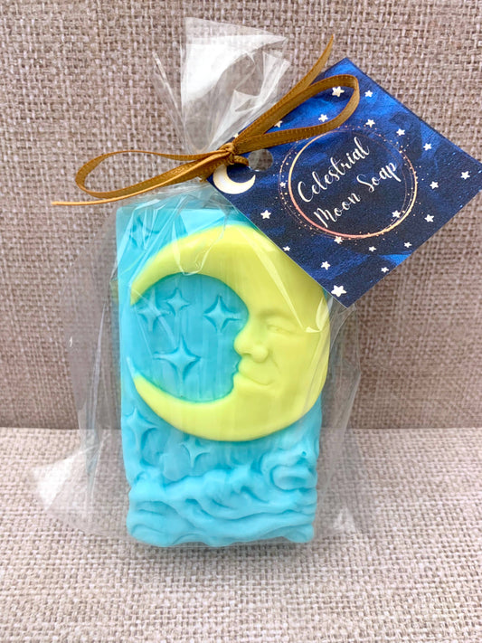 3D Celestial Moon Bar of Soap