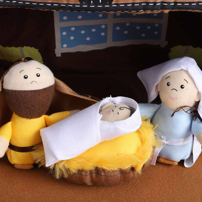 Swanson Christian Products - Plush Nativity 11 Piece Play Set