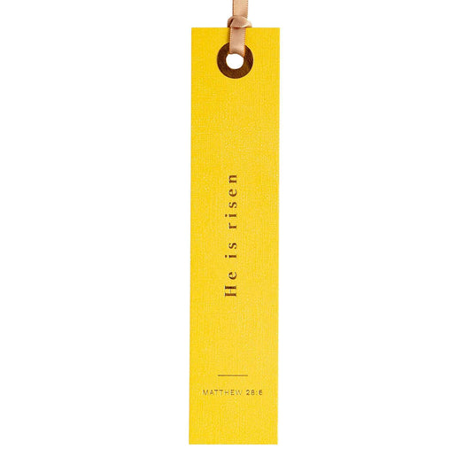 He Is Risen Scripture Bookmark