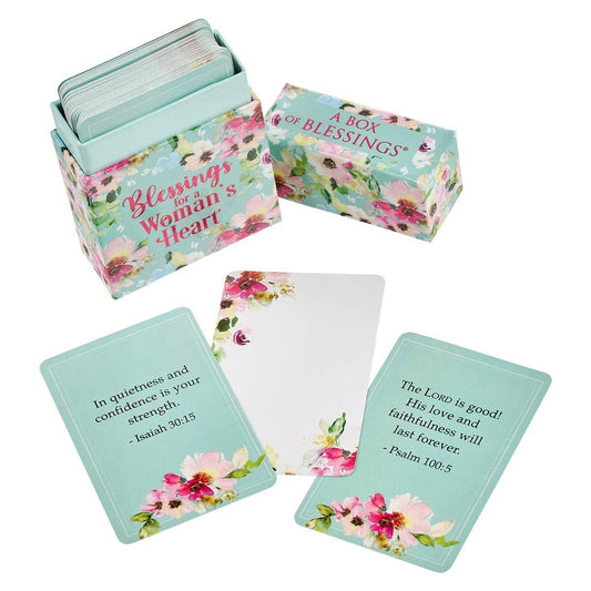 Christian Art Gifts - Box of Blessings Blessings for a Woman's Heart