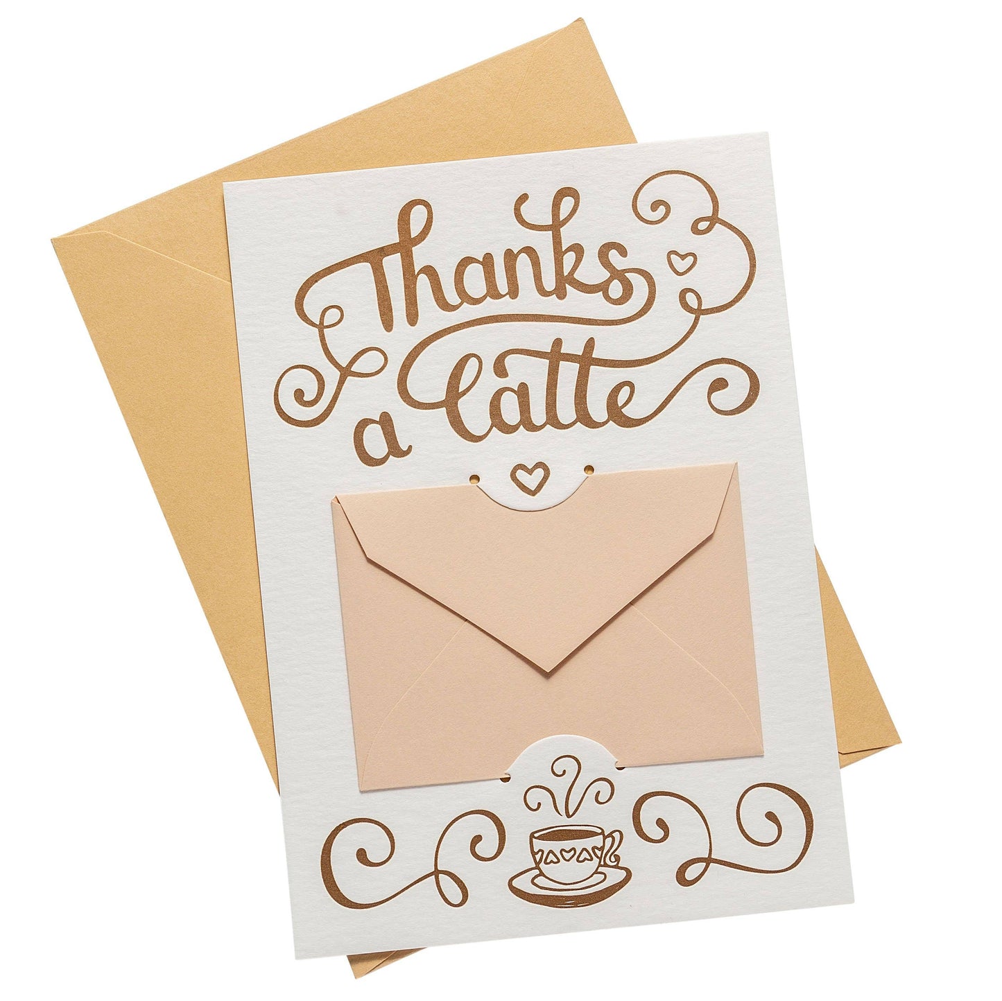 Latte Gift Card Holder