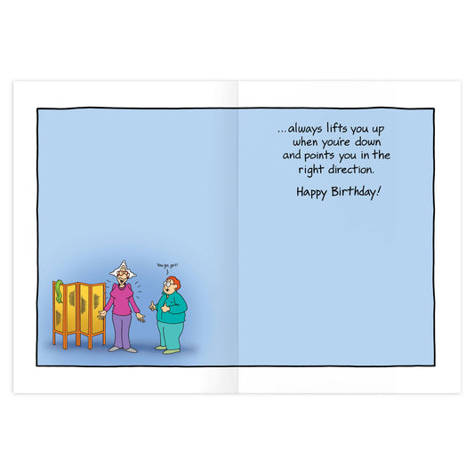 Favorite Bra Birthday Card