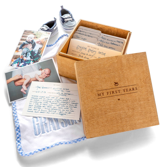 Keepsake Baby Box & Memory Cards