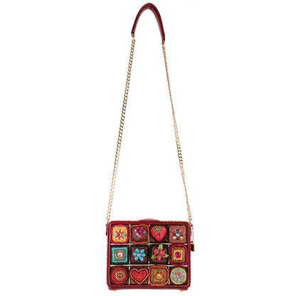 Sweet Indulgence Beaded Candy Crossbody Shoulder Handbag