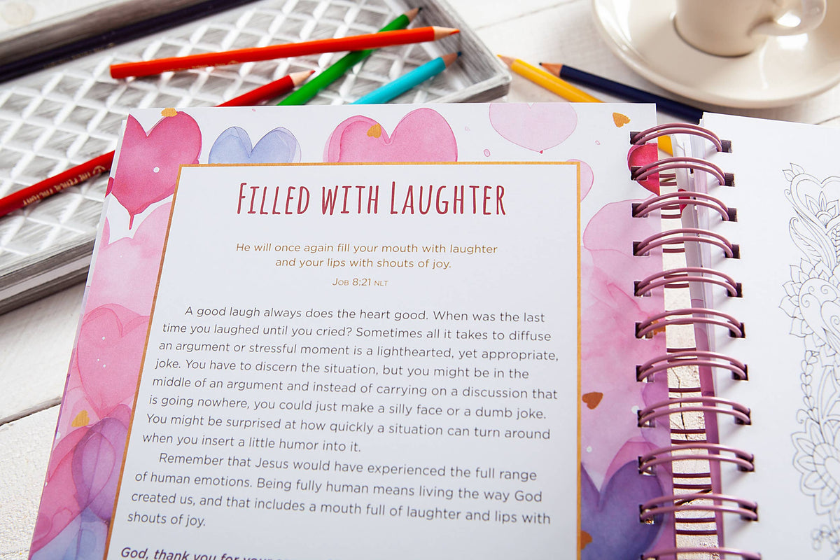 Joyful Hearts (Devotional Coloring Book, Fall Reading)