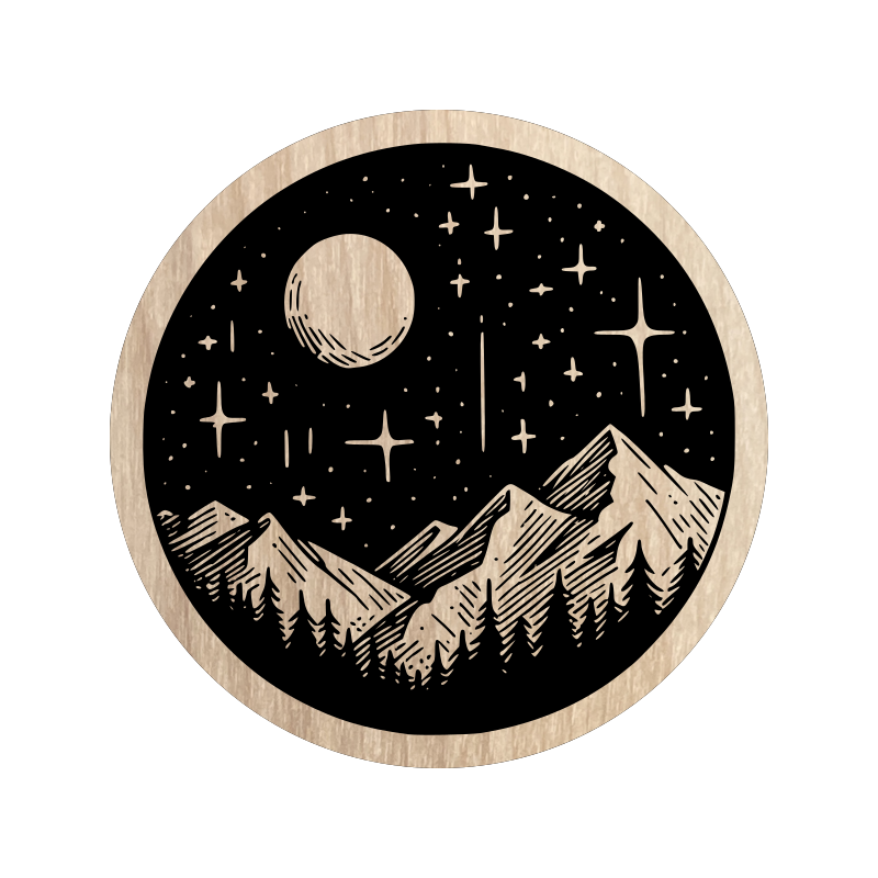 Zootility - Pegatina ecológica - Cielo nocturno