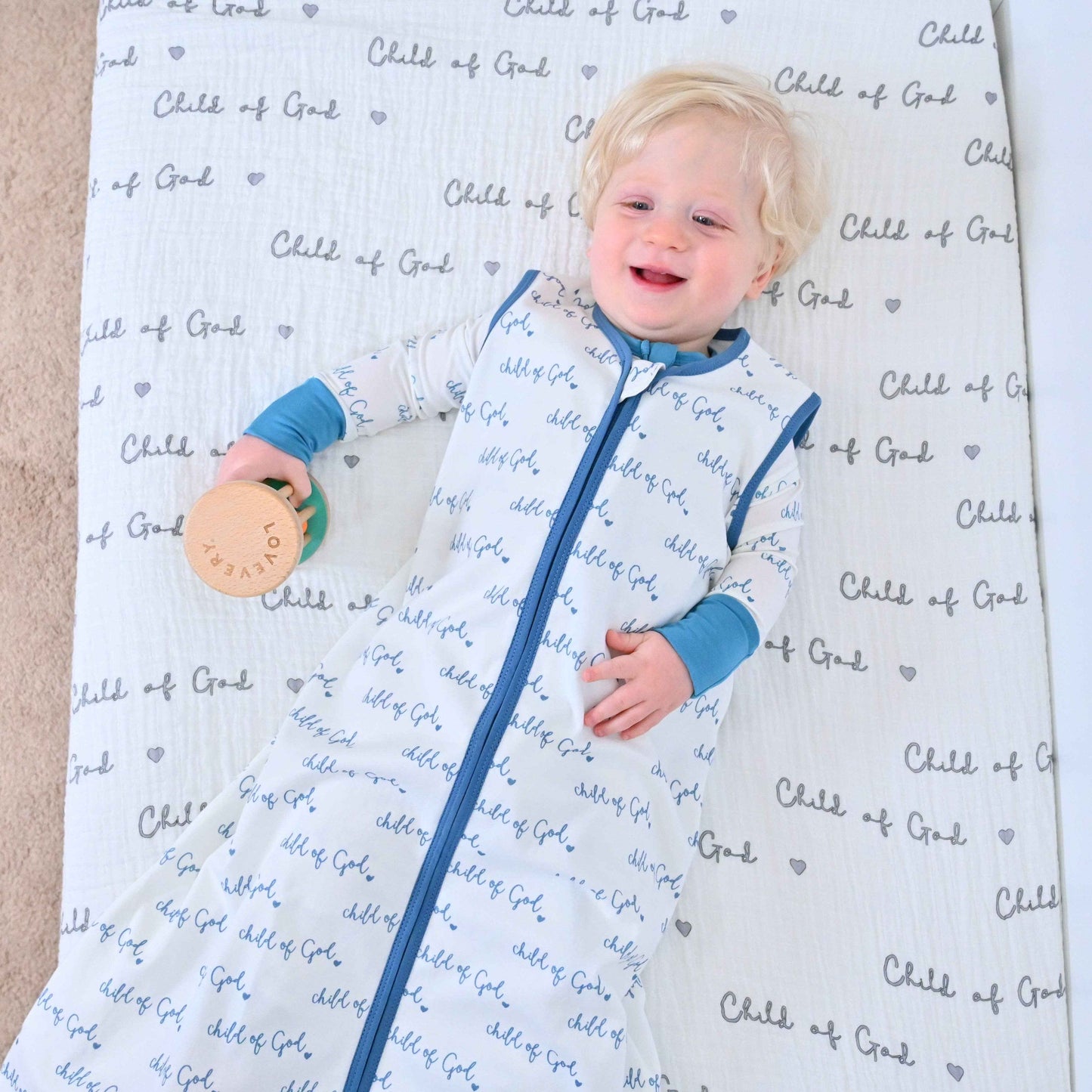 LollyBanks - Child of God - Blue Sleep Sack