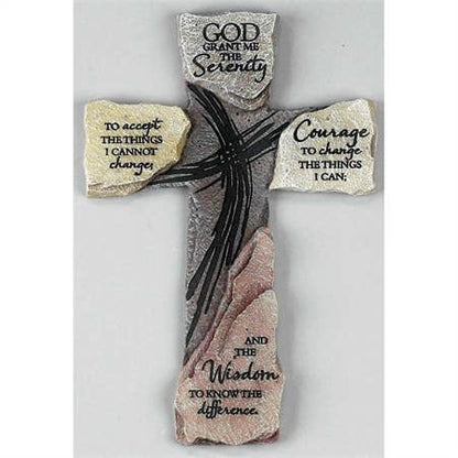 Dicksons - Cruz de pared - Oración de la serenidad grabada