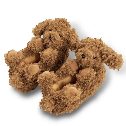 Women's Funny Animal Plush Slippers
