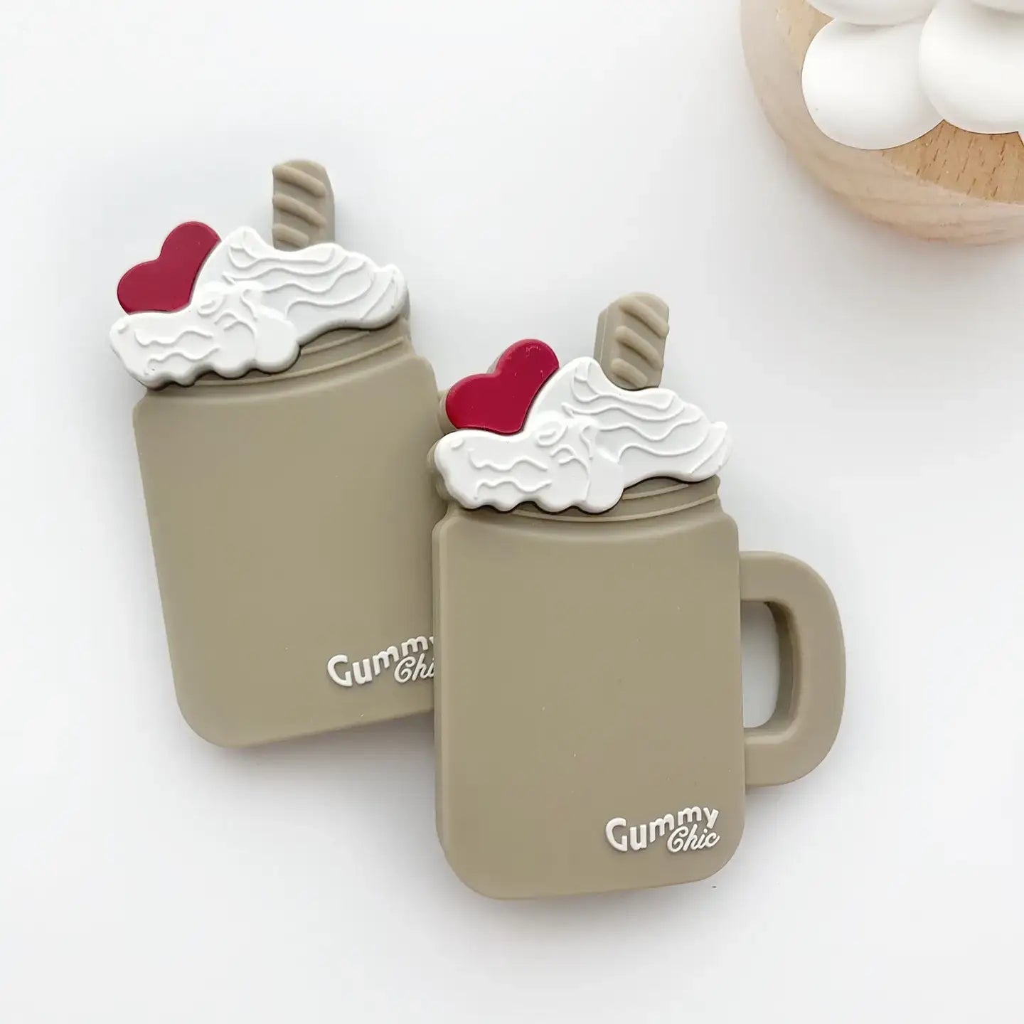  Ergonomic Milkshake Baby Teether Toy
