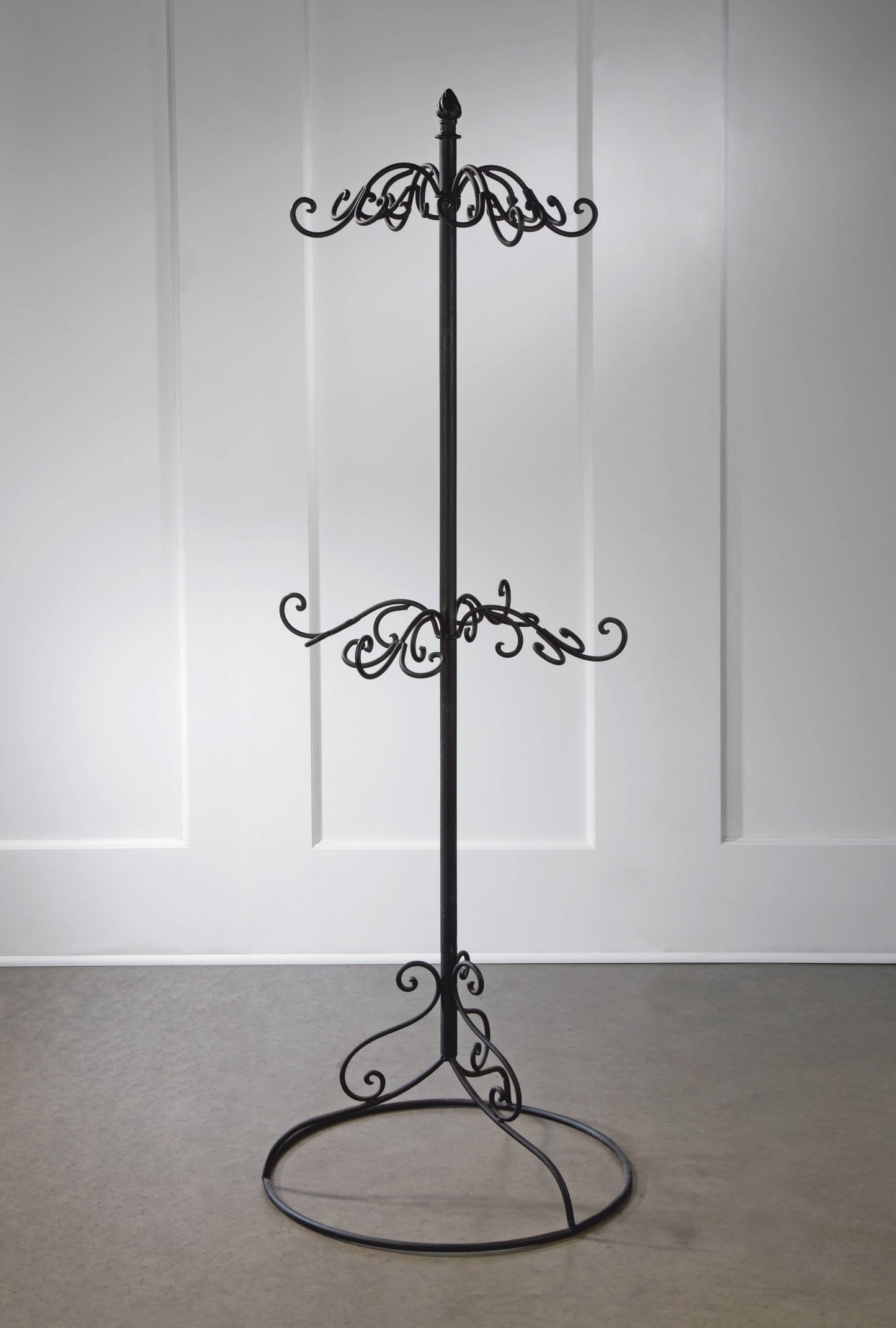 2 Tier Black Metal Display Tree