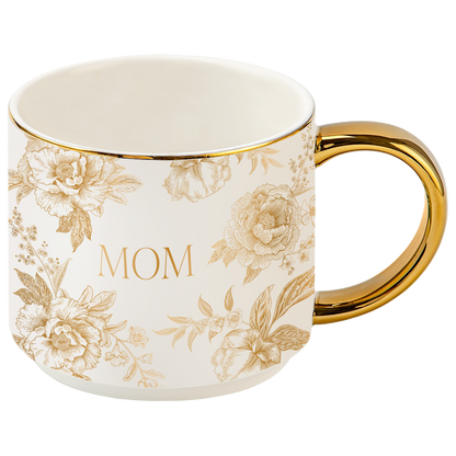 Gold Mom Coffee Mug - Spring & Mother's Day Gifts
