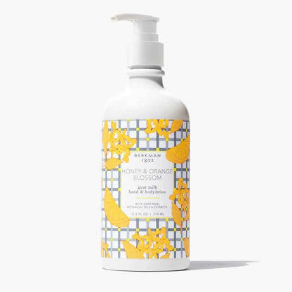 Honey & Orange Blossom Goat Milk Lotion 12.5 Oz