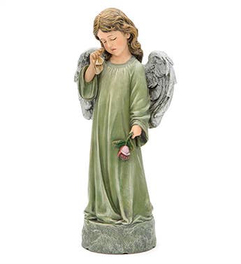 Angel Weeping Music Figure