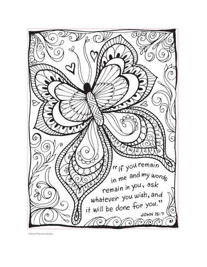 You're God's Girl Coloring Book