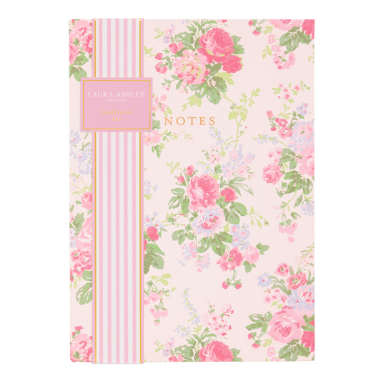Laura Ashley English Garden Journal Hot Pink 6x8