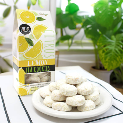 Galletas de té (limón, naranja, lima, almendra)