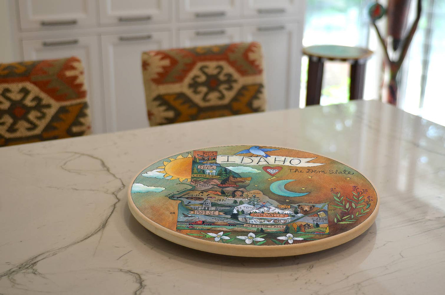 "Esto Perpetua" | Idaho Lazy Susan