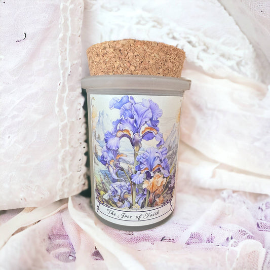 Vintage Botanical Iris Flowers Divine