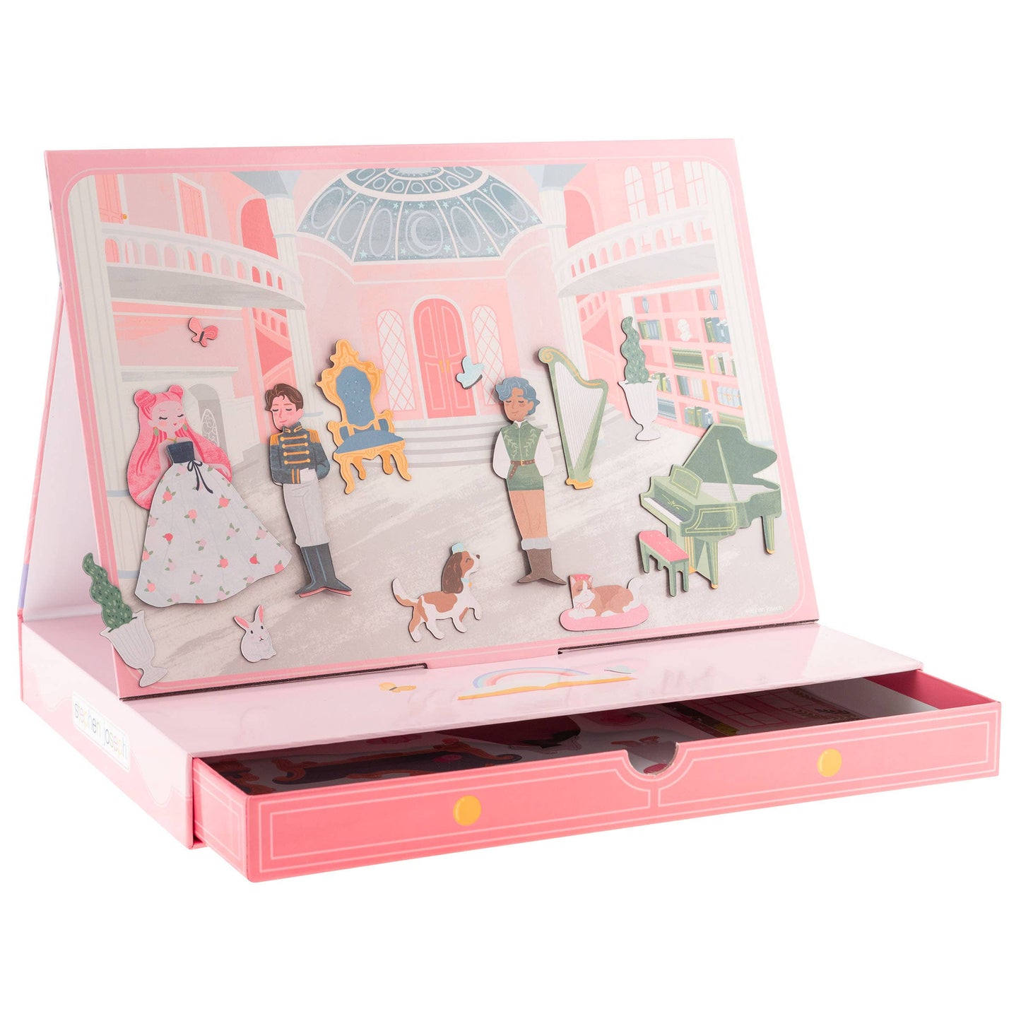 Magnetic Scene Drawer Toy Set for Kids