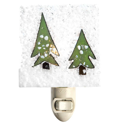 Stained Glass Vintage Christmas Tree Nightlight
