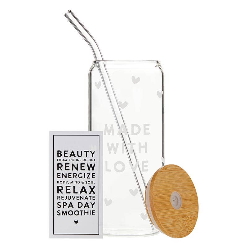 Bella Sleep + Spa - Glass Tumbler - Made With Love