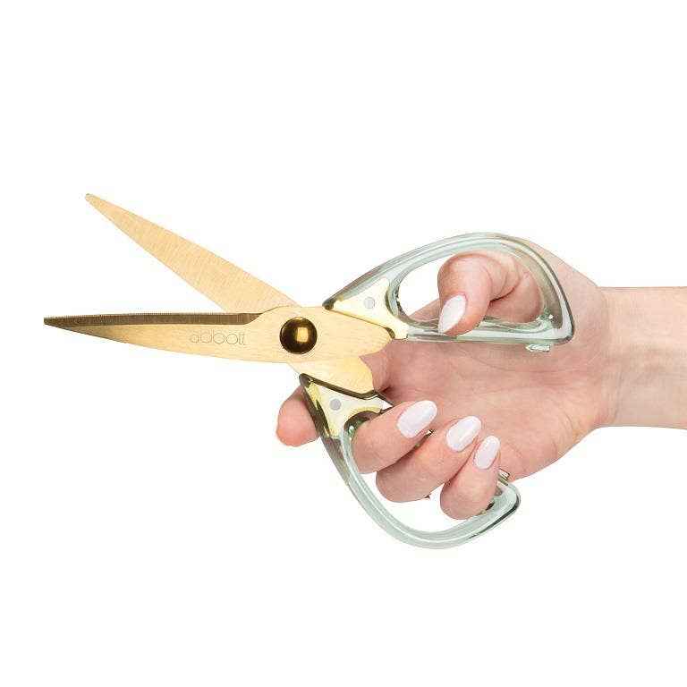 All Purpose Scissors-Green-8"L