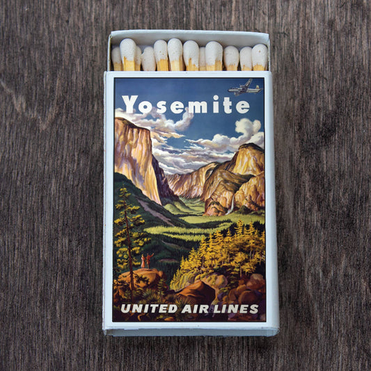Matches • Yosemite Travel Poster •