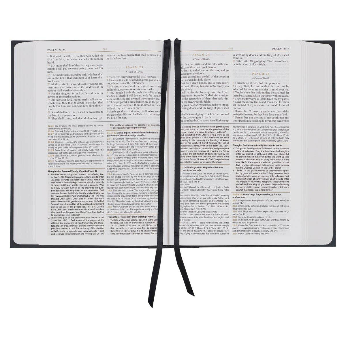 KJV Study Bible Hardcover, Black