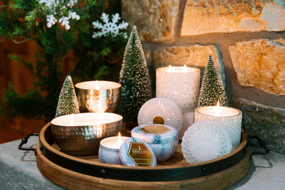 The SOi Company - Winter Wonderland 8oz Petite Shimmer Candle (White)